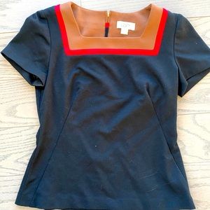 Ann Taylor Loft Zippered dressy Top